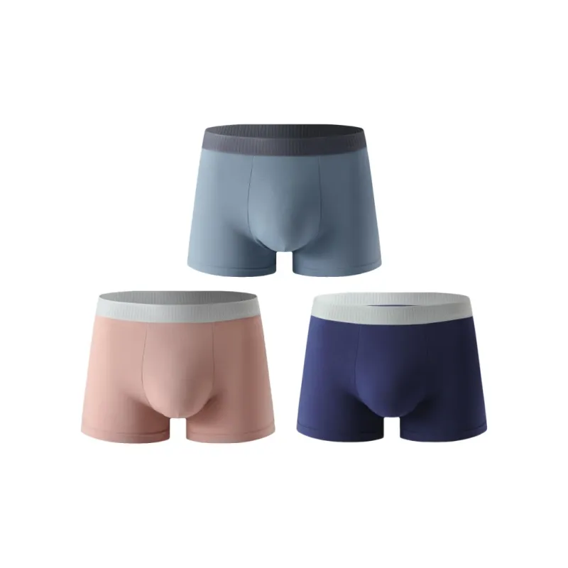 Qiao Ni Tong Underpants Men's 3 Pack-7
