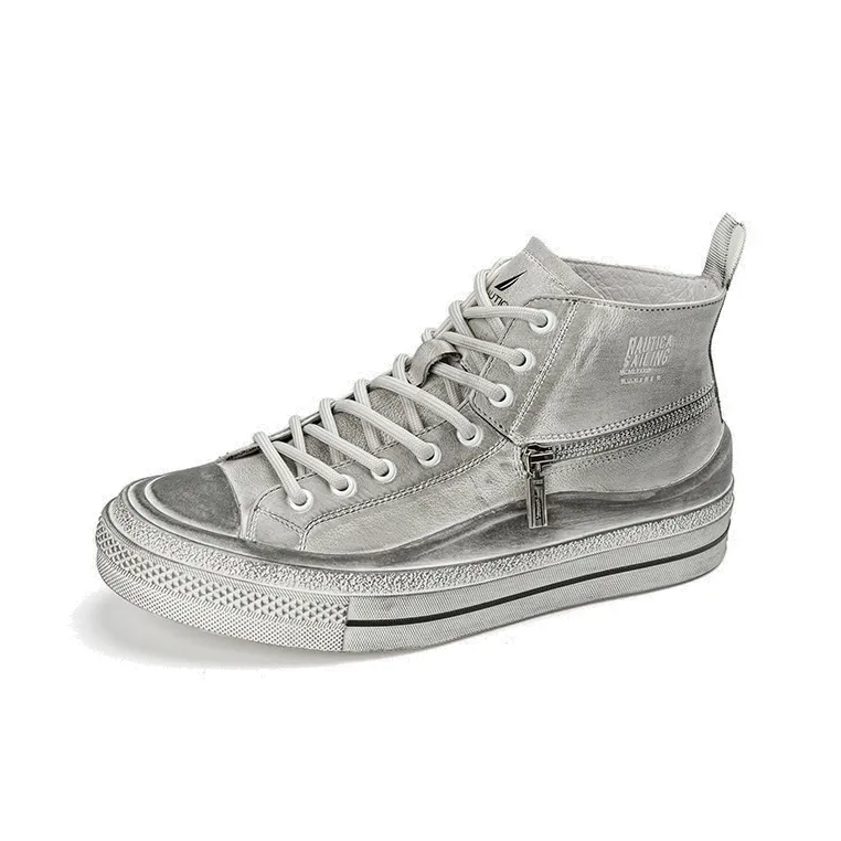 NAUTICA Ankle Boots Men Gray-1