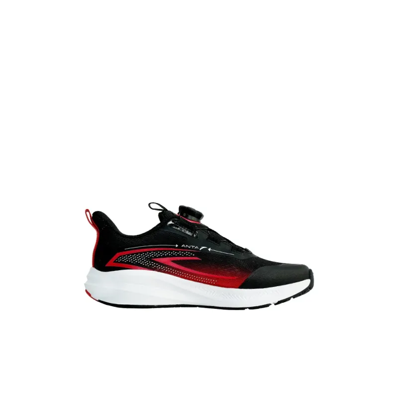 Antakids Surprising Wave Lite Low-Top Kids' Running Shoes Black/Hot Red Kids'-1