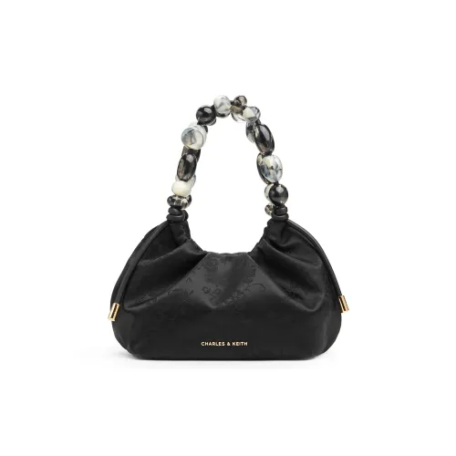 CHARLES&KEITH PU Laminated Textile Iridescent Dew Lucky Bag Crossbody Bags Handbags Small Size Women's Multicolor