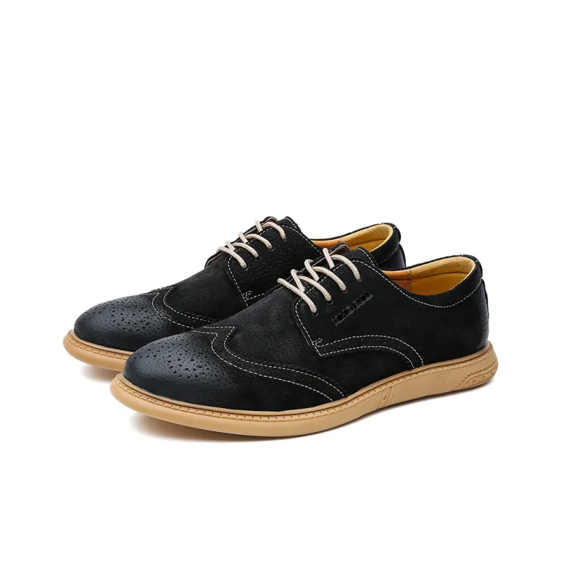 XIMO BULL Men's Casual Shoes Men Low Top Black-5
