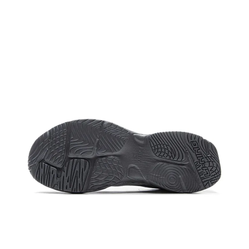 LiNing Meteor 2K Cushioning Anti-Slip And Wear-Resistant Low-Top Casual Shoes Men's Silver Black-6