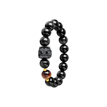 Tanner Obsidian Bracelets Unisex