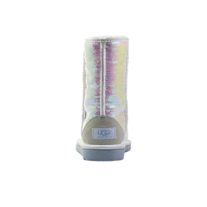 UGG Sparkles Crew Snow Boots Unisex Pink Purple-5