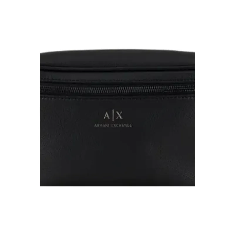 ARMANI EXCHANGEAE Polyurethane One Shoulder Crossbody Fanny Pack Regular Men's Black-3