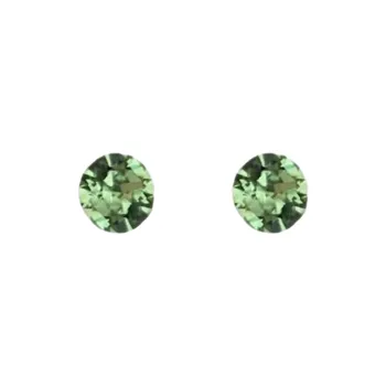QIANFANGDAHUANGYE Zircon Stud Earrings Women's