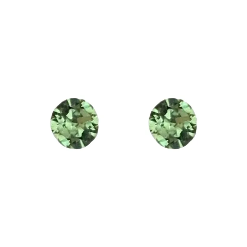 QIANFANGDAHUANGYE Zircon Stud Earrings Women's-0