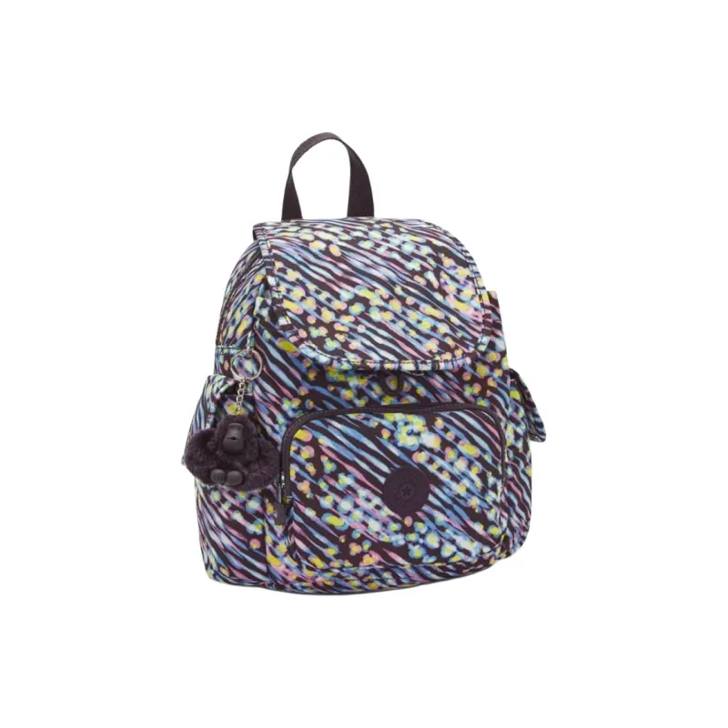 Kipling Recycled Polyester Backpack Mini Unisex Multicolor-1