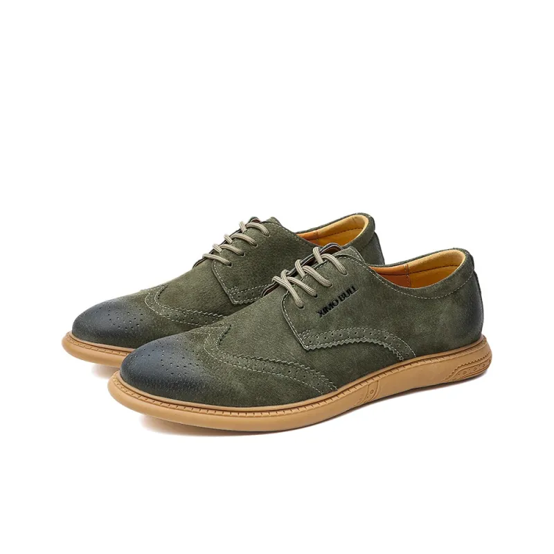 XIMO BULL Men's Casual Shoes Men Low Top Black-15