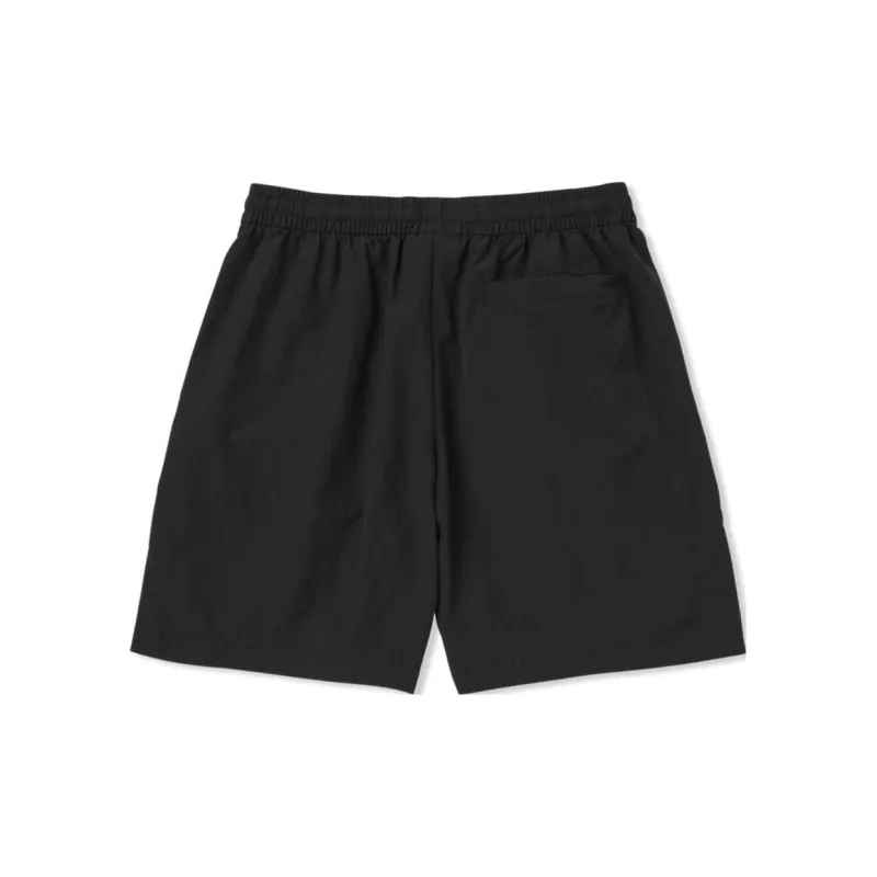 Nerdy Casual Shorts Unisex Black-1