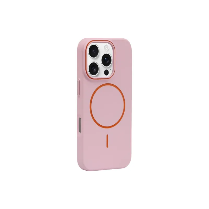 TXBX PC Material Skin Feel Matte Orange Coil Magnetic Phone Case Compatibility With Apple 16/15/14/13 Collection-8