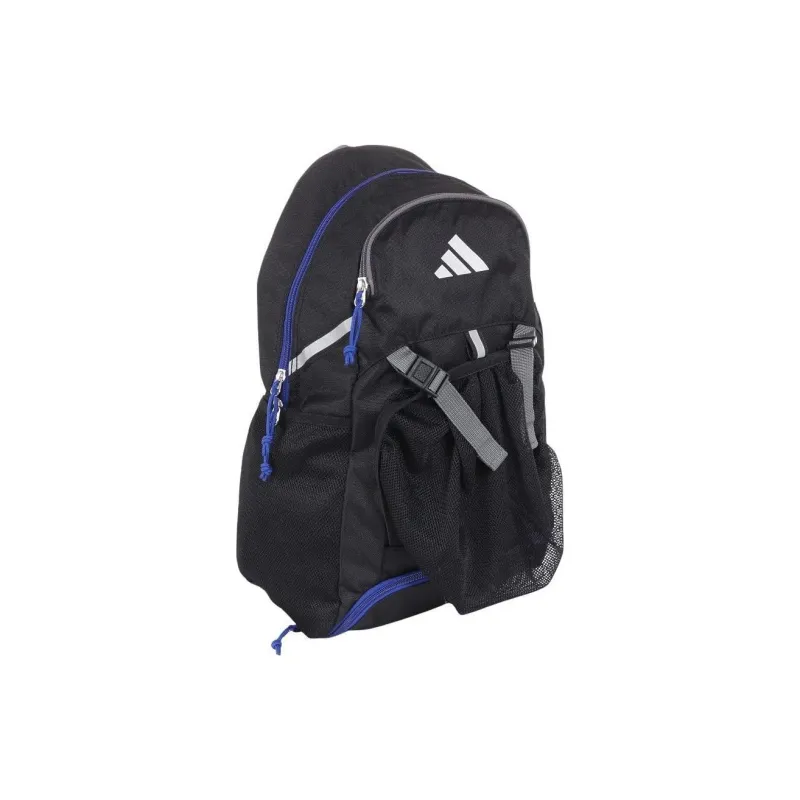 Adidas Polyester Backpack Regular Men's Black & Blue-0