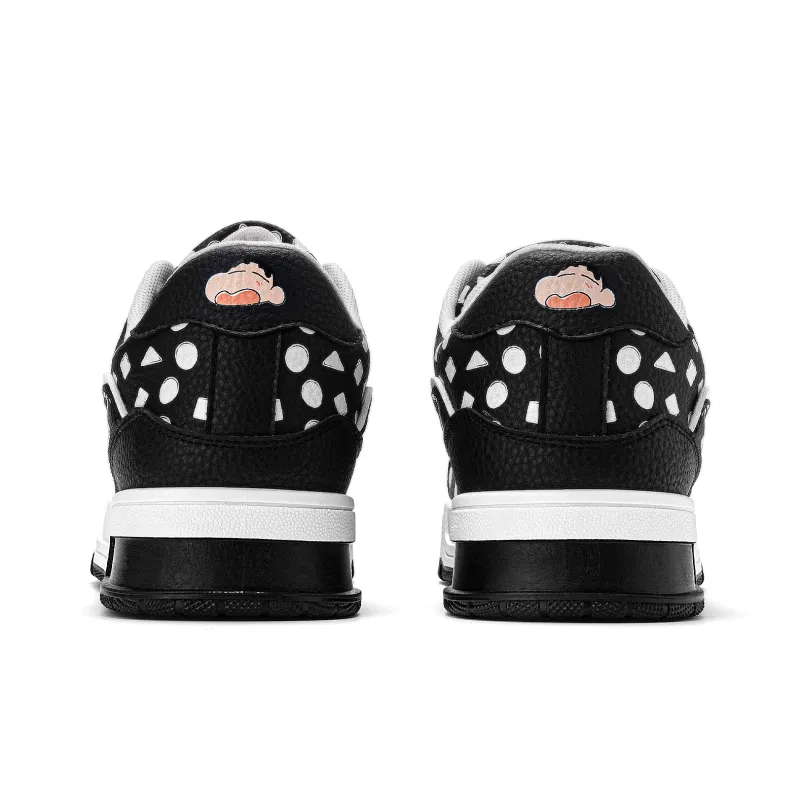 Crayon Shinchan Low-Top Skateboard Shoes Unisex-11