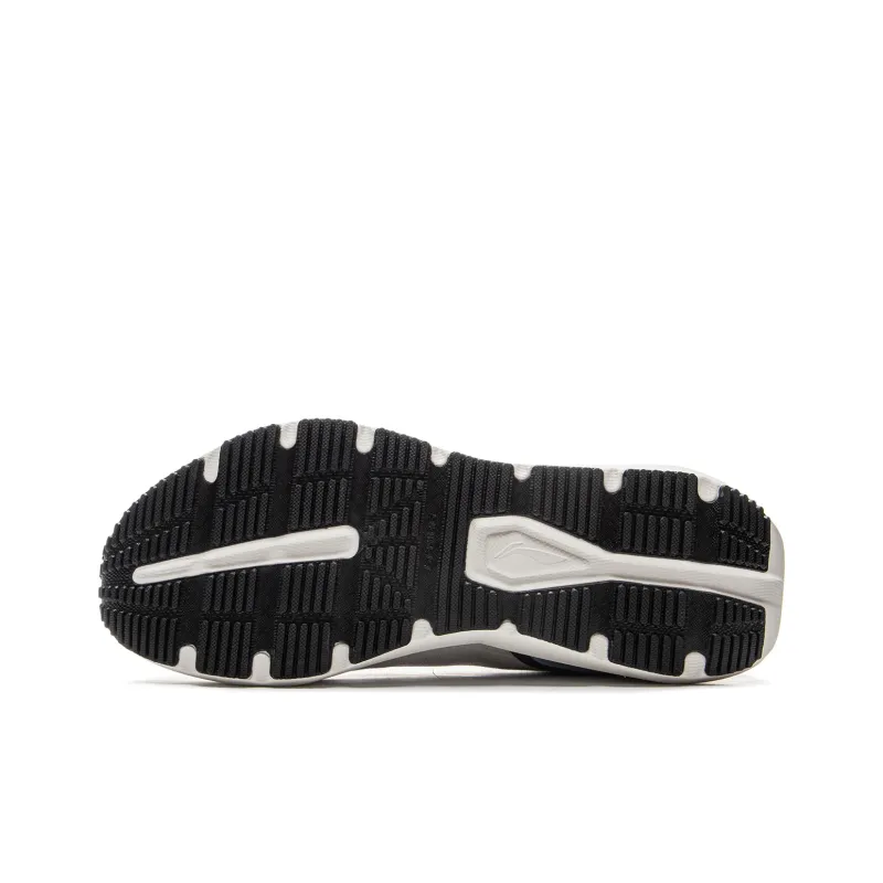 LiNing EasyFit 2 Cushioning, Slip Resistant, Abrasion Resistant, Lightweight Low Top Running Shoes Men's Gray Black-5