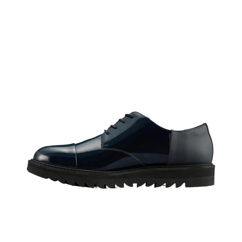 Onitsuka Tiger DERBY Dress Shoes Men's Dark Blue-0