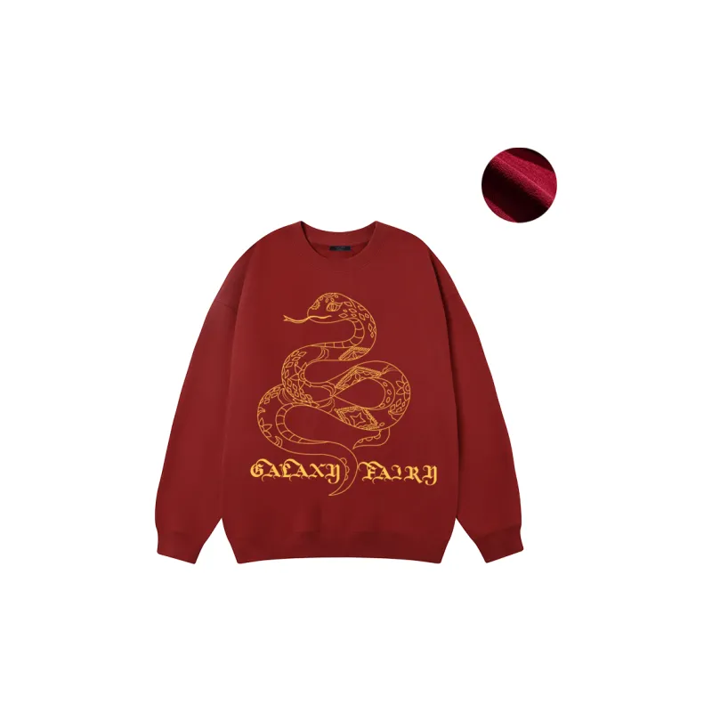 GALAXY FAIRY Sweatshirt Unisex Red-3