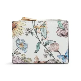 ALDO Artificial Leather Coin Card Holder Wallet Small Size Women's Multicolor