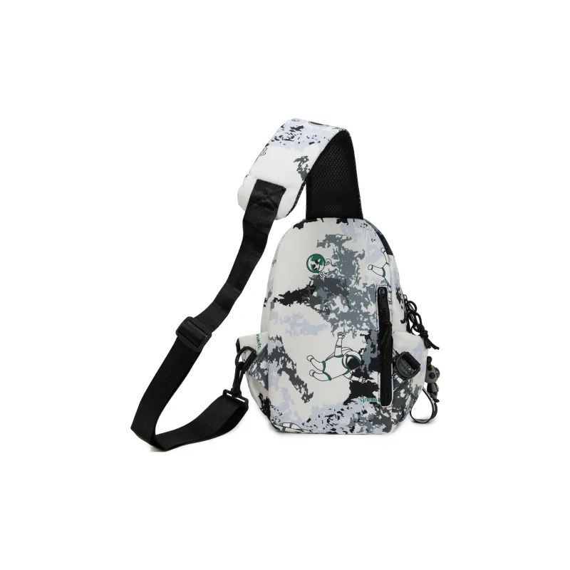 TAKI Nylon Commute Versatile Shoulder Bag, Crossbody Bag Regular Unisex Black/Yellow/Blue/Green-3