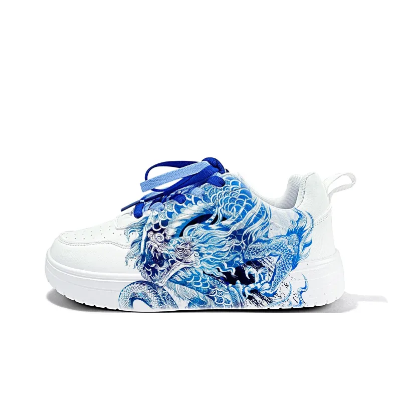 Cold Cicadas Yesterday Anti Slip Wear Resistant Low Top Skateboard Shoes Unisex-5