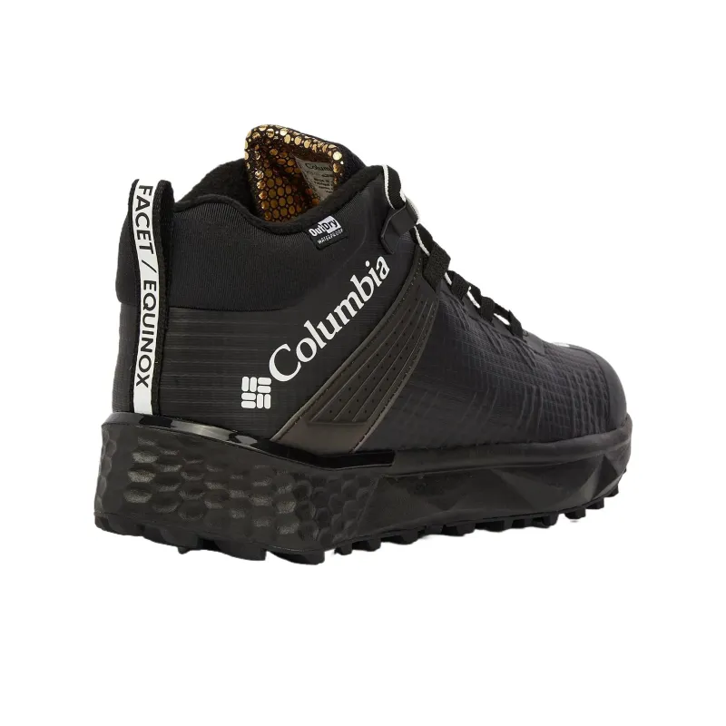 Columbia Facet 75 Anti-Slip And Wear-Resistant Lightweight Mid-Top Training Shoes Men's Black-3