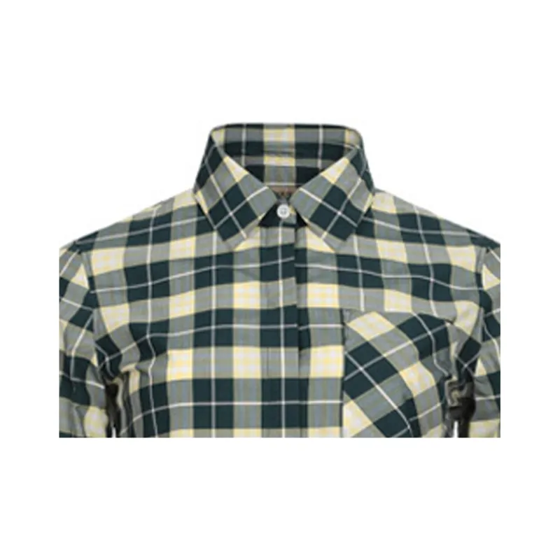 Burberry Shirt Women's Deep Cedar Green-4