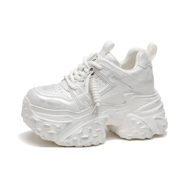 CARDANRO Small-sized Sky Vegetables Low-Top Chunky Sneakers Women's-2