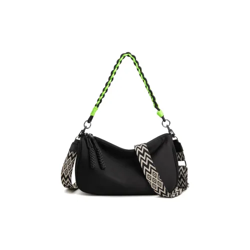 TAKI Oxford Shoulder Bag Regular Unisex Black