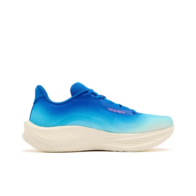 QIAODAN Strong Wind 3TR Running Shoes Men Low Top Blue-1