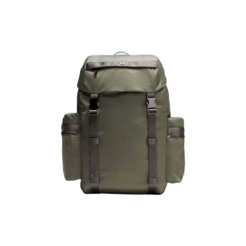Lululemon Polyamide Backpack Unisex Army Green
