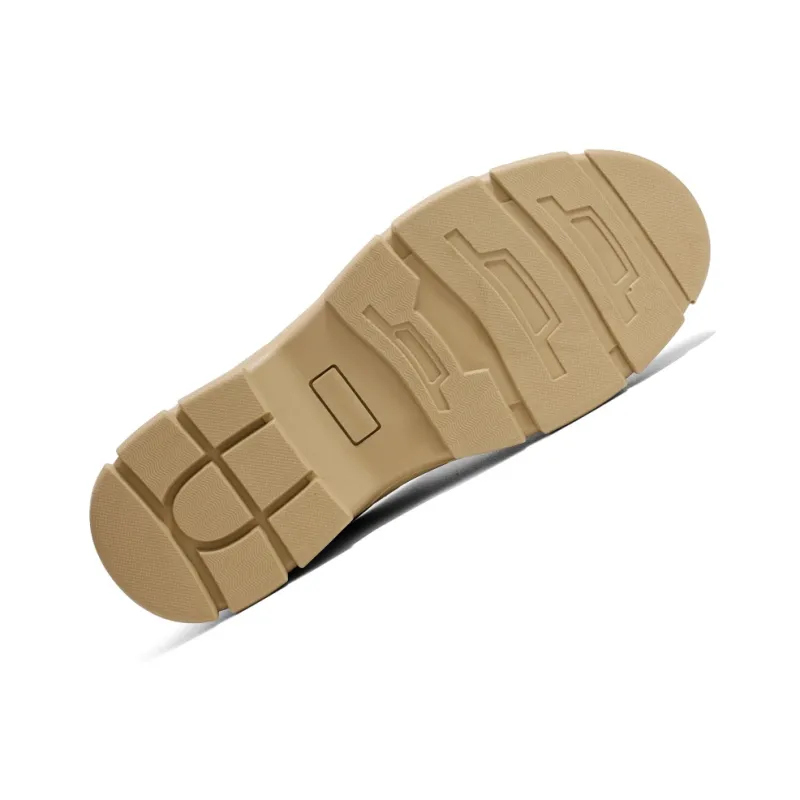 Blue Gull Shield Wear Resistant Impact Resistant Coverage Low Top Outdoor Shoes Unisex Camel-4