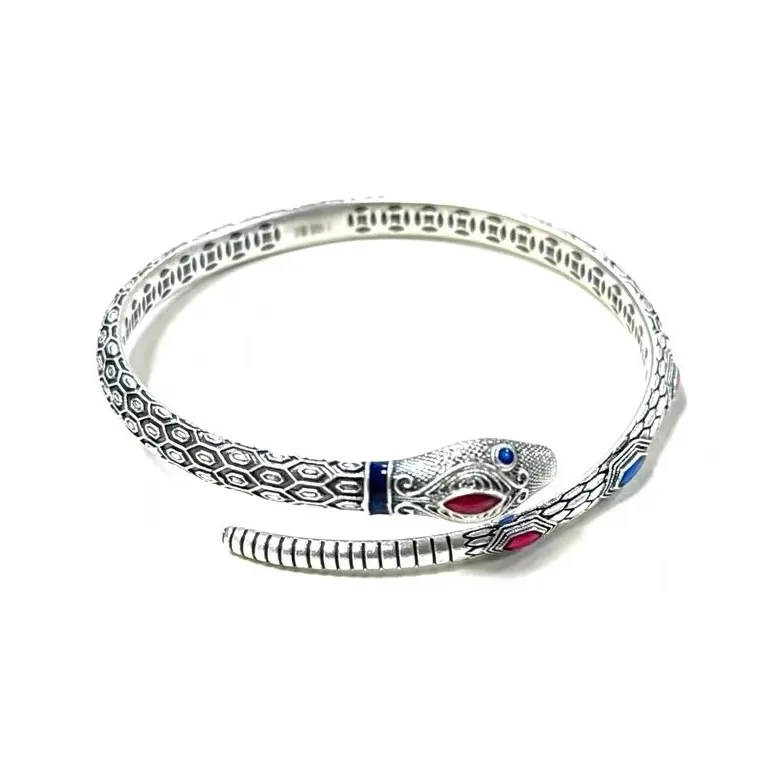 Kim Heng Hee S999 Fine Silver Bangles Unisex-0