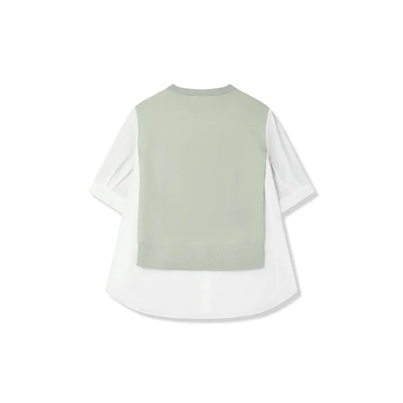 FILA EMERALD T Shirt Women's Grisaille Gray-1