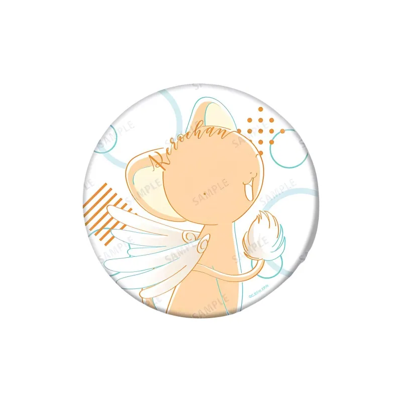 GuGuGuGu AMNIBUS Cardcaptor Sakura Characters Watercolor BIG Badges-2