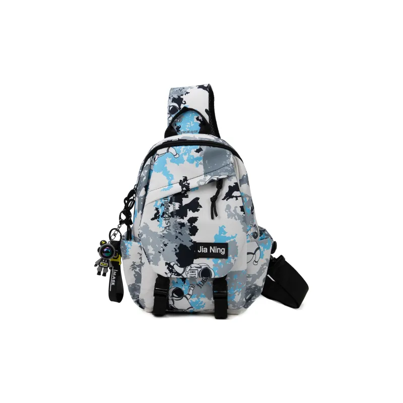 TAKI Nylon Commute Versatile Shoulder Bag, Crossbody Bag Regular Unisex Black/Yellow/Blue/Green-12