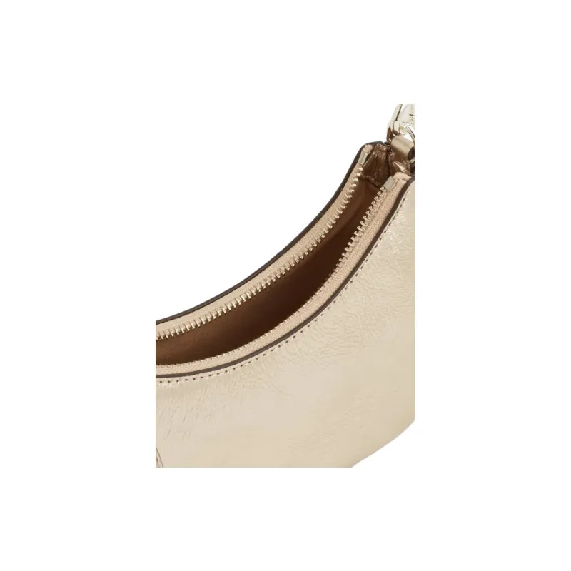 TORY BURCH 151 MERCER Leather Crescent Bag Shoulder Bag Women's Gold-2