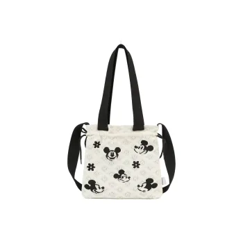 MESUCA Disney Collection Polyester Shoulder Bag Medium Size Unisex Beige