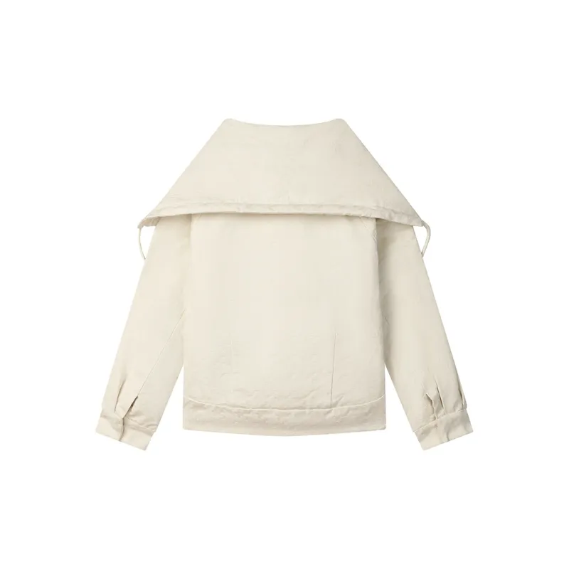 FILA Puffer Jacket Women's Oat White-1