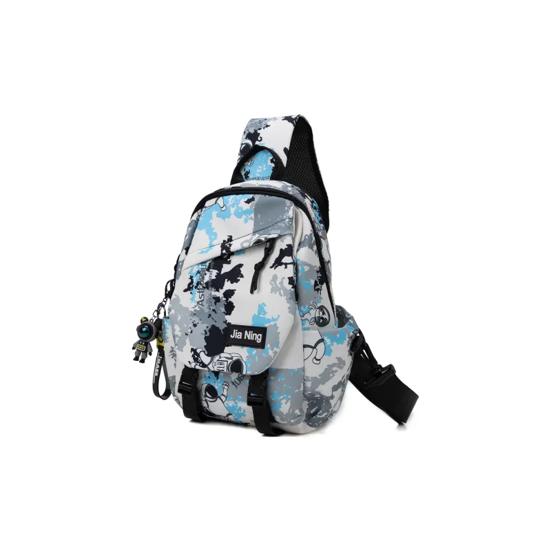 TAKI Nylon Commute Versatile Shoulder Bag, Crossbody Bag Regular Unisex Black/Yellow/Blue/Green-13
