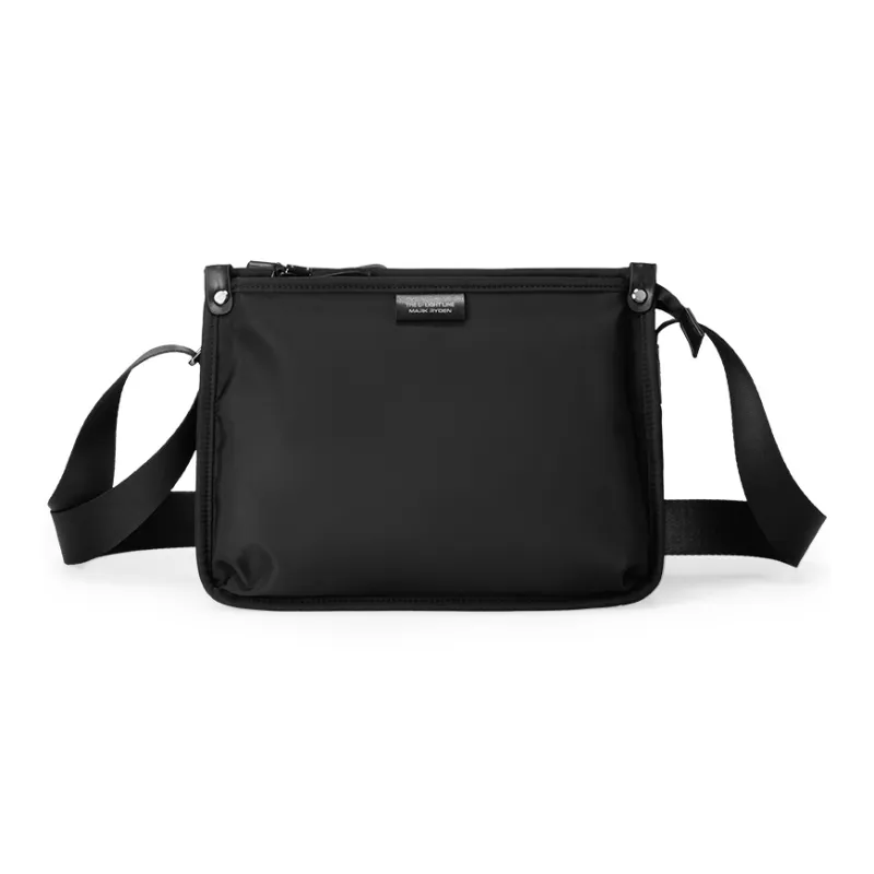 MARK RYDEN Nylon Crossbody Bag Regular Men's Elegant Black-1