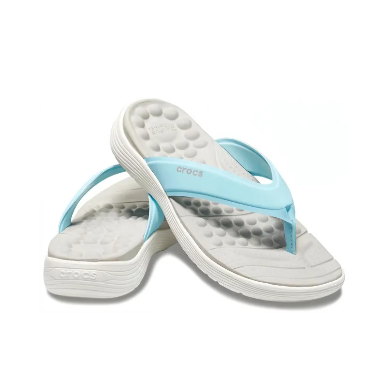 Crocs EVA Flip Flops Women's Light Blue-3