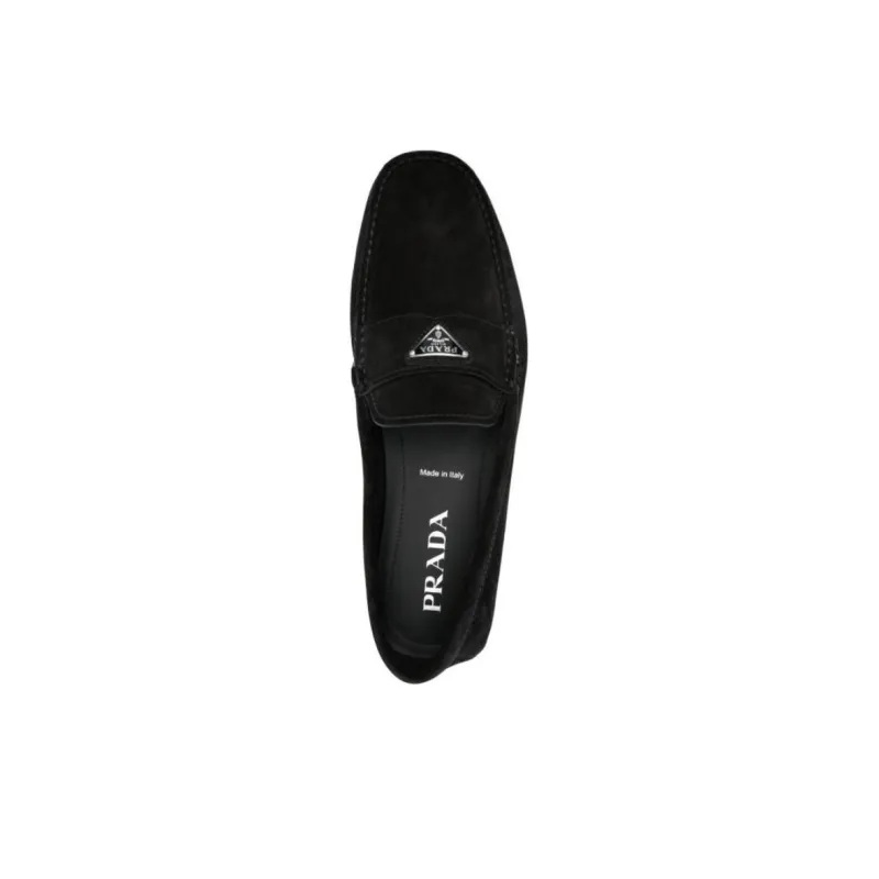 PRADA Loafers Men Black-4
