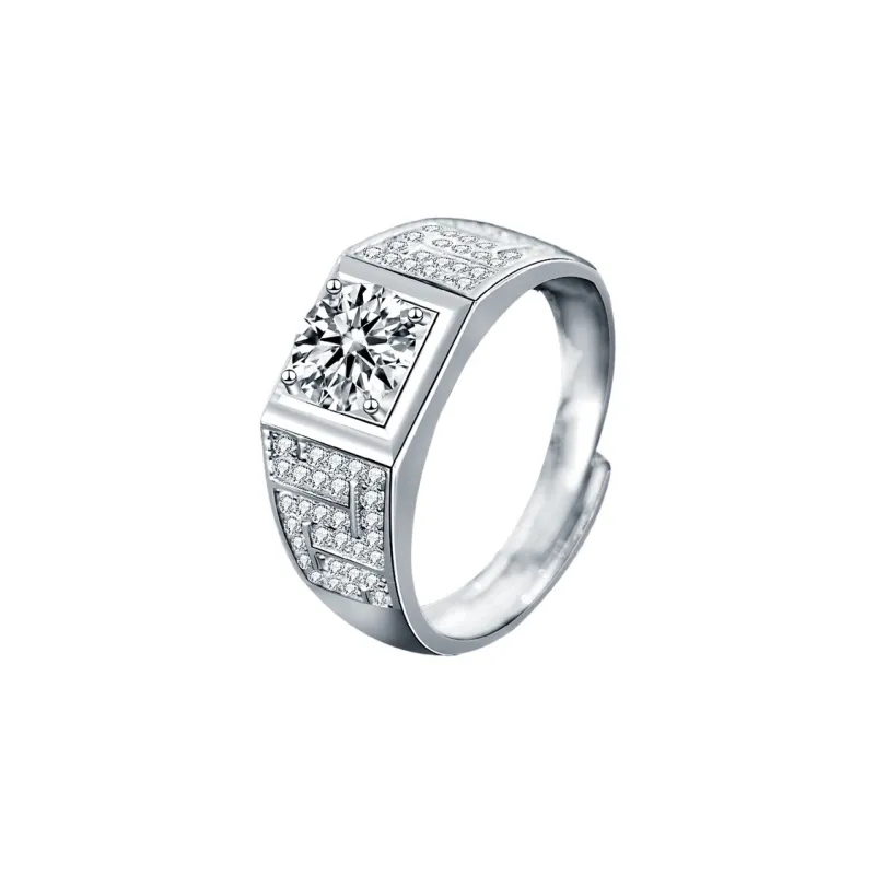 WUMZK 925 Sterling Silver Rings Unisex-0