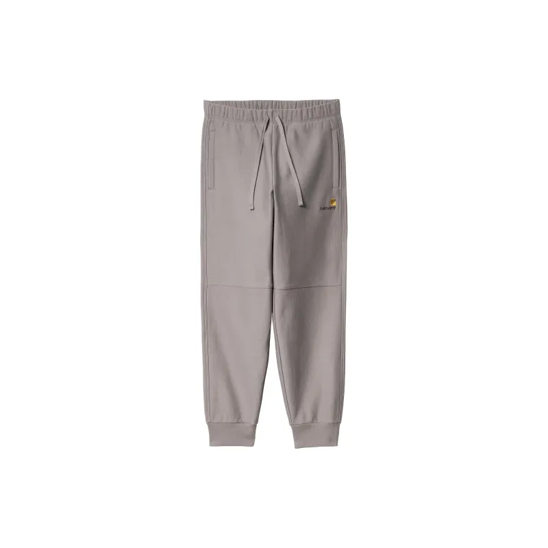 Carhartt WIP American Script Knitted Sweatpants Men Dusty Gray-0