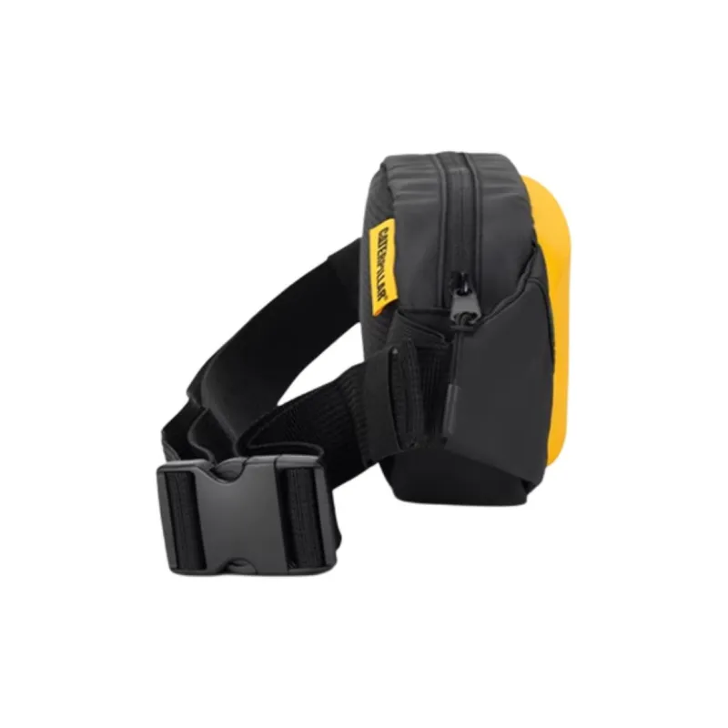 CAT Polyester Fanny Pack Small Size Unisex Yellow/Black-1