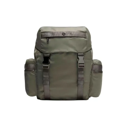 Lululemon Nylon Backpack Mini Unisex Army Green