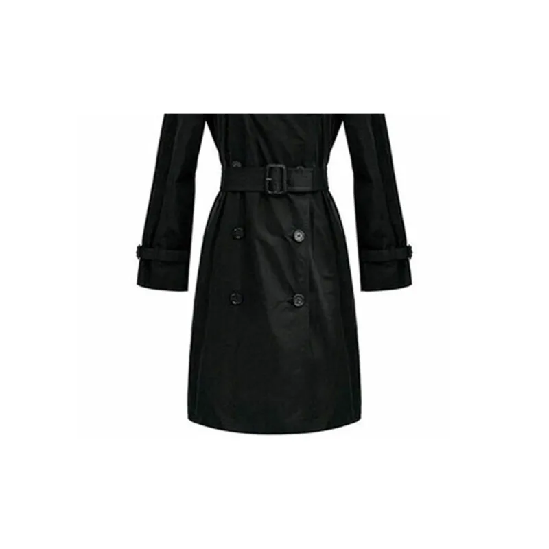 Burberry Women's Amberford Trench Coat Black-3