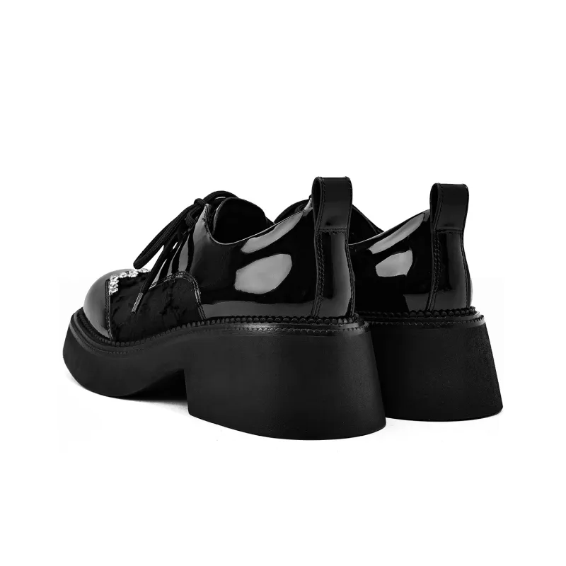 KMD Casual Single Shoes Women's Black-3