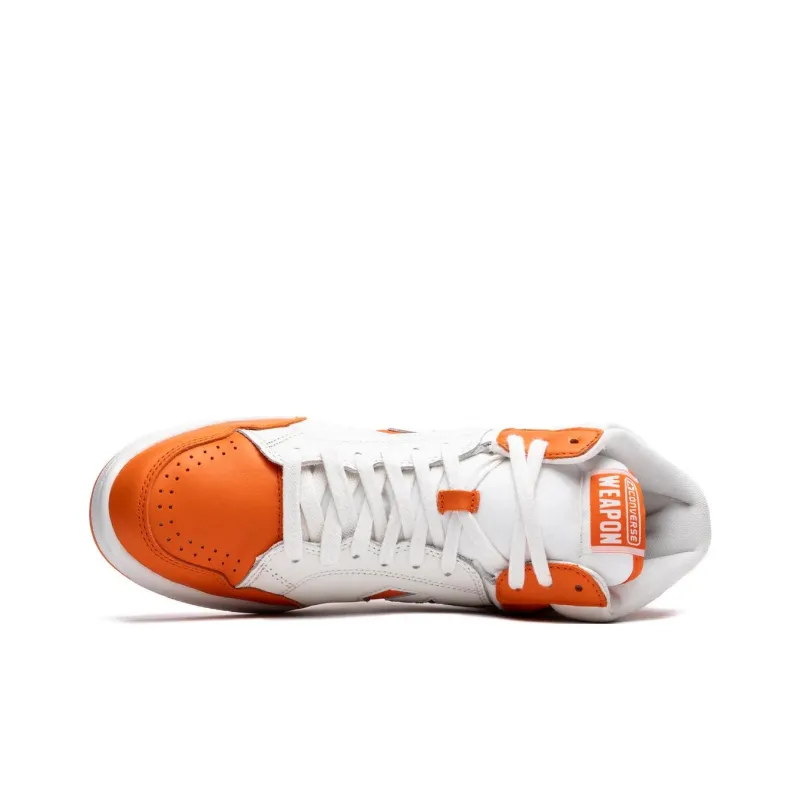 Converse Weapon Mid 'Orange Vintage White'-2