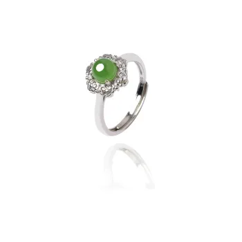 Tokai Family Hetian Jade Rings Jasper Unisex