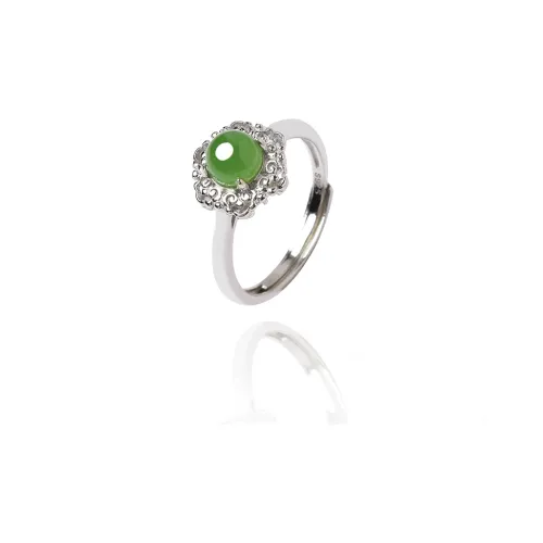 Tokai Family Hetian Jade Rings Jasper Unisex